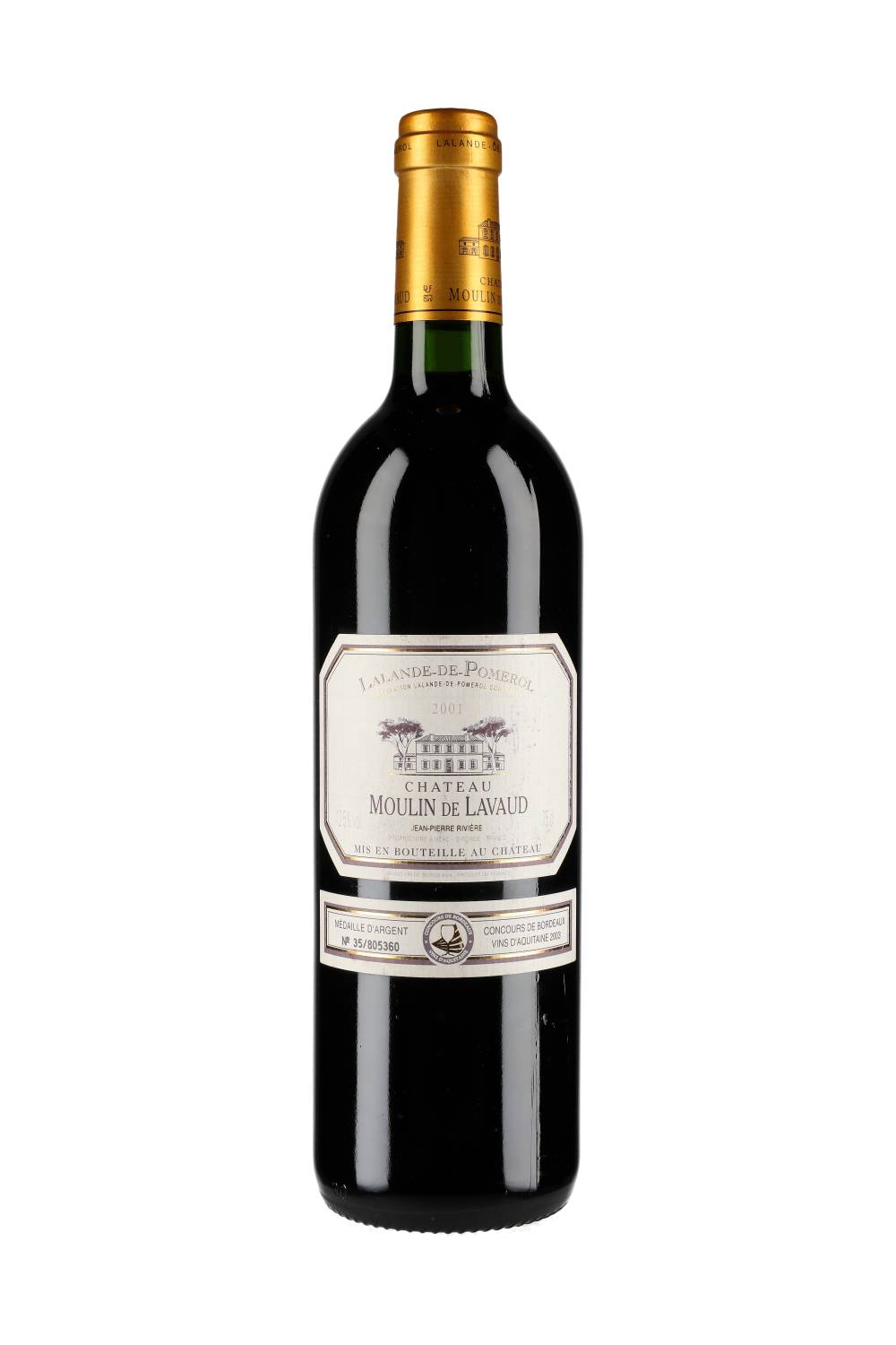 Château Moulin de Lavaud Lalande-de-Pomerol 2001