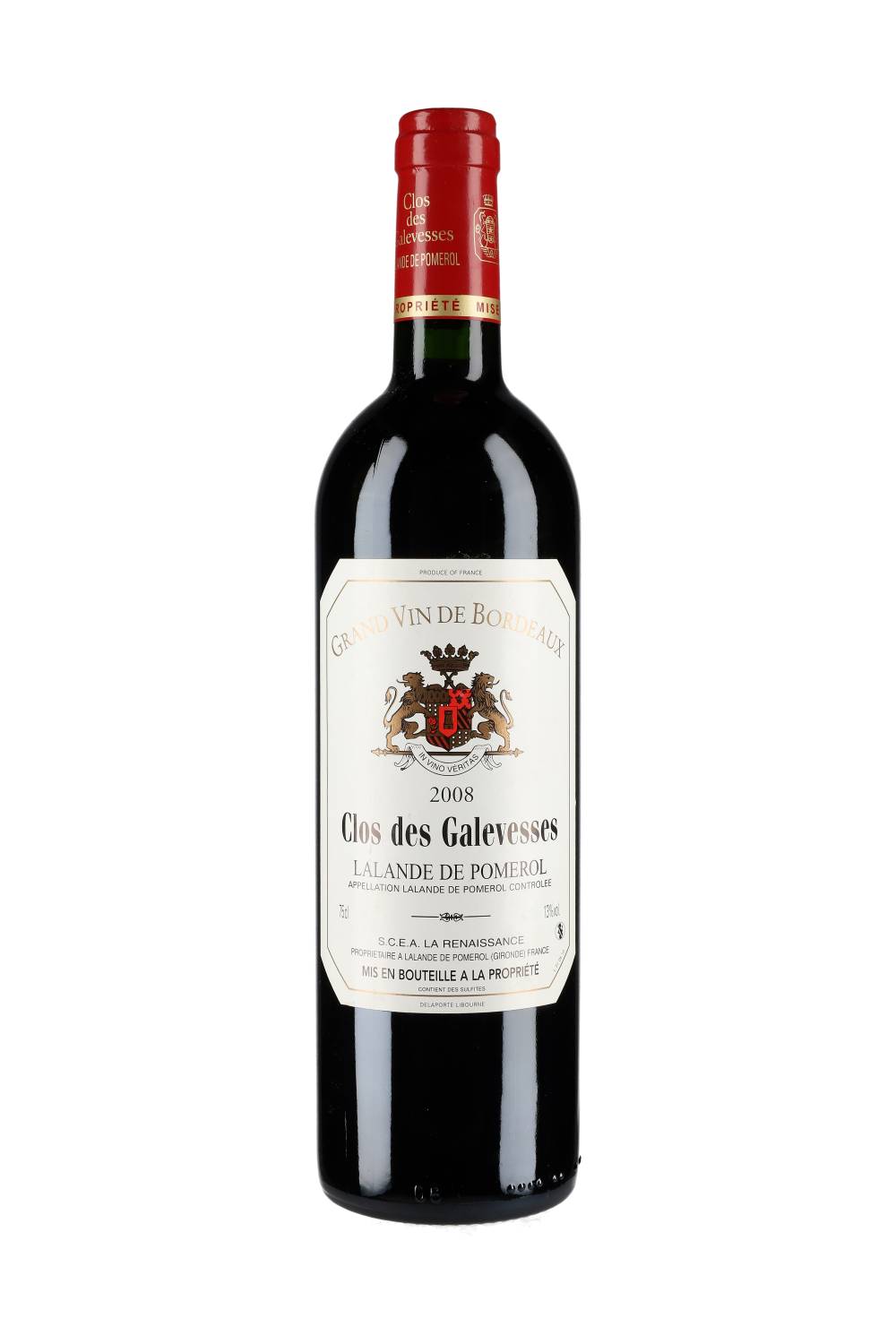 Clos des Galevesses Lalande-de-Pomerol 2008