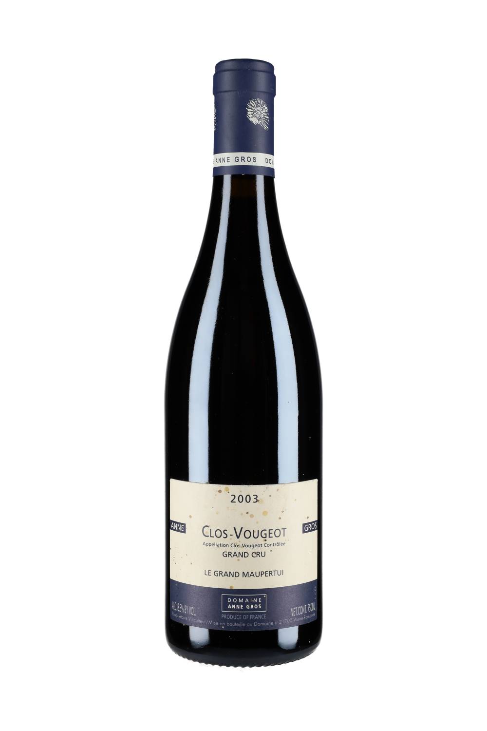 Domaine Anne Gros Clos Vougeot Grand Cru Le Grand Maupertui 2003