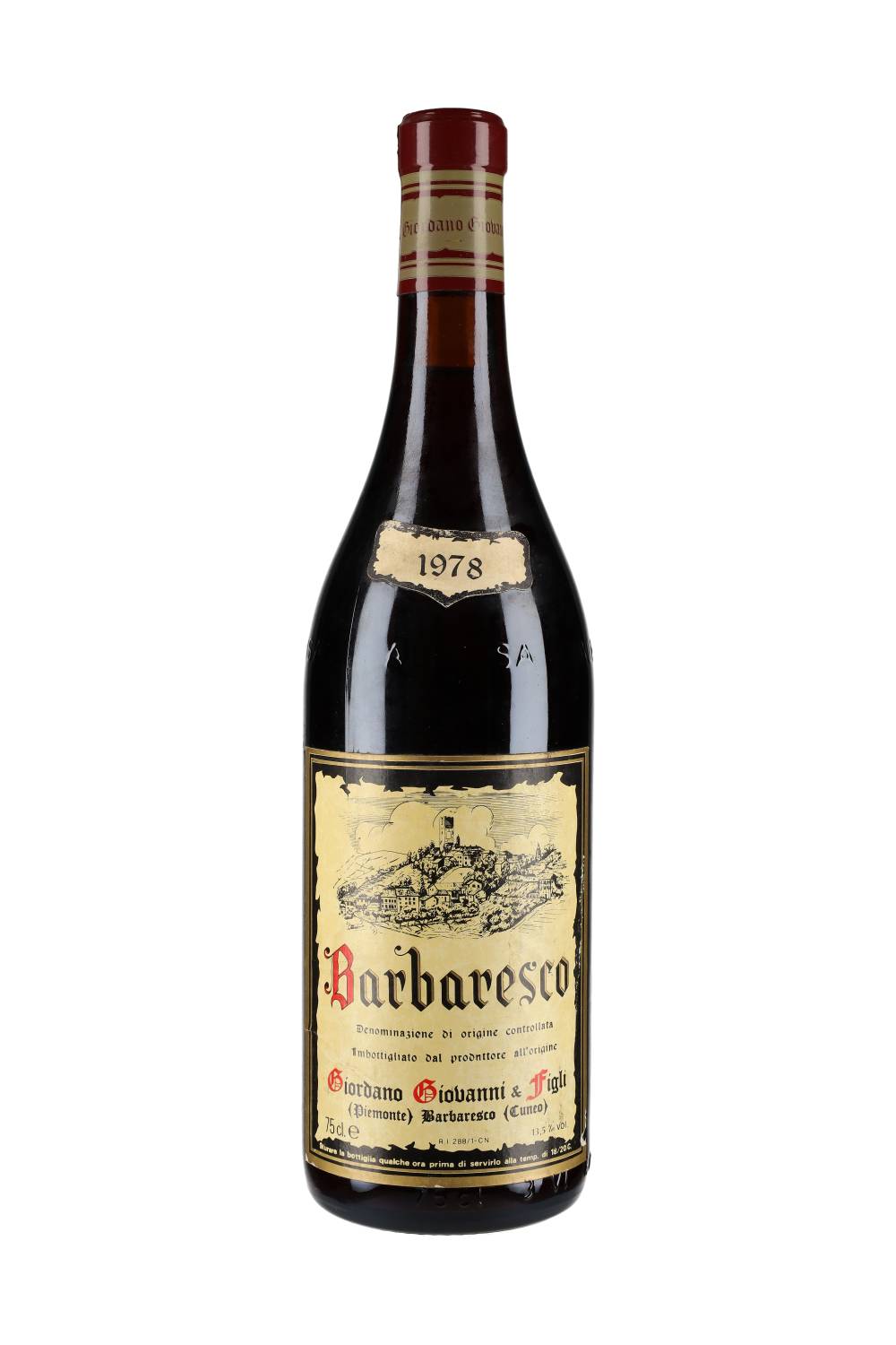 Giordano Giovanni e Figli Barbaresco 1978