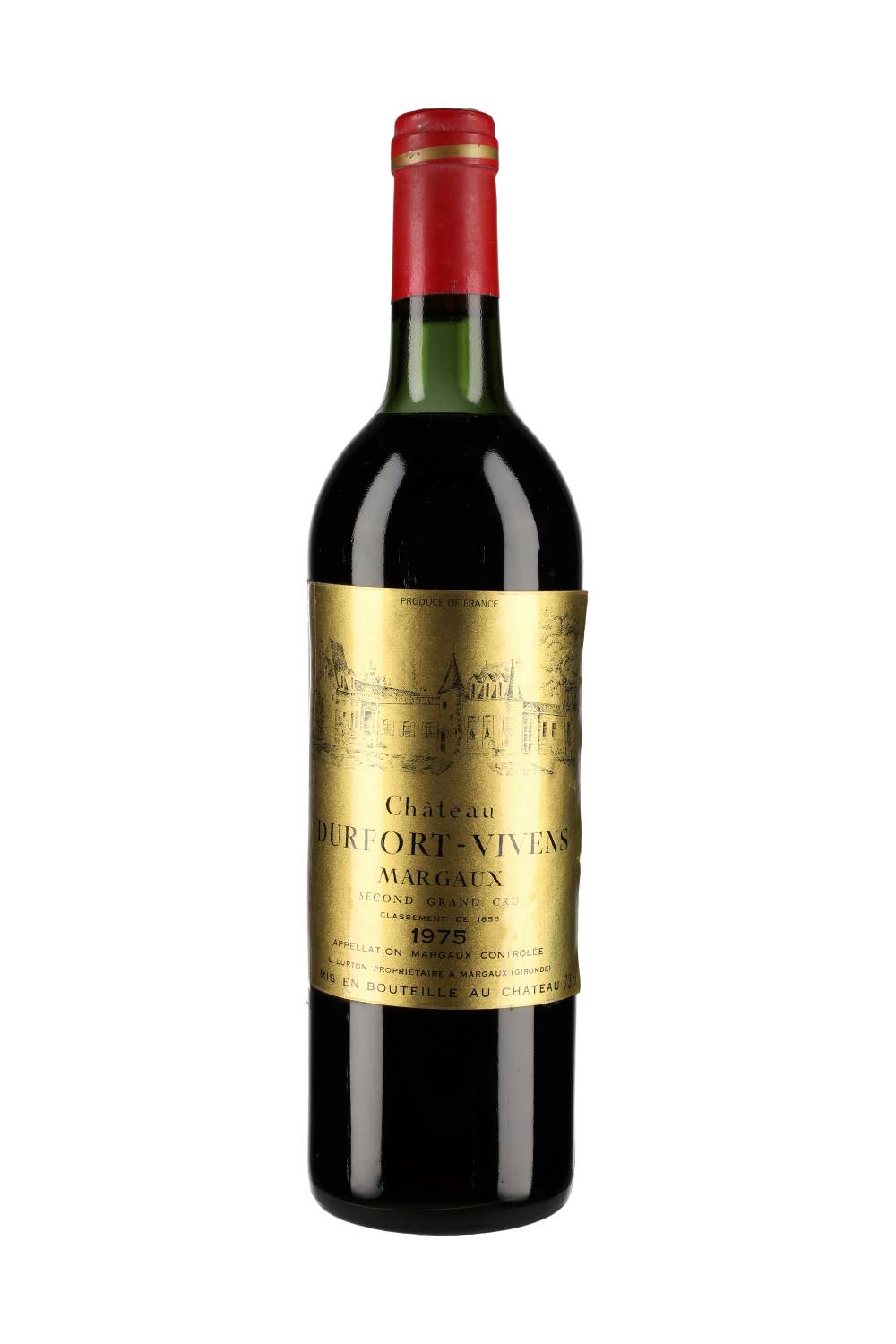 Château Dufort-Vivens Margaux 1975