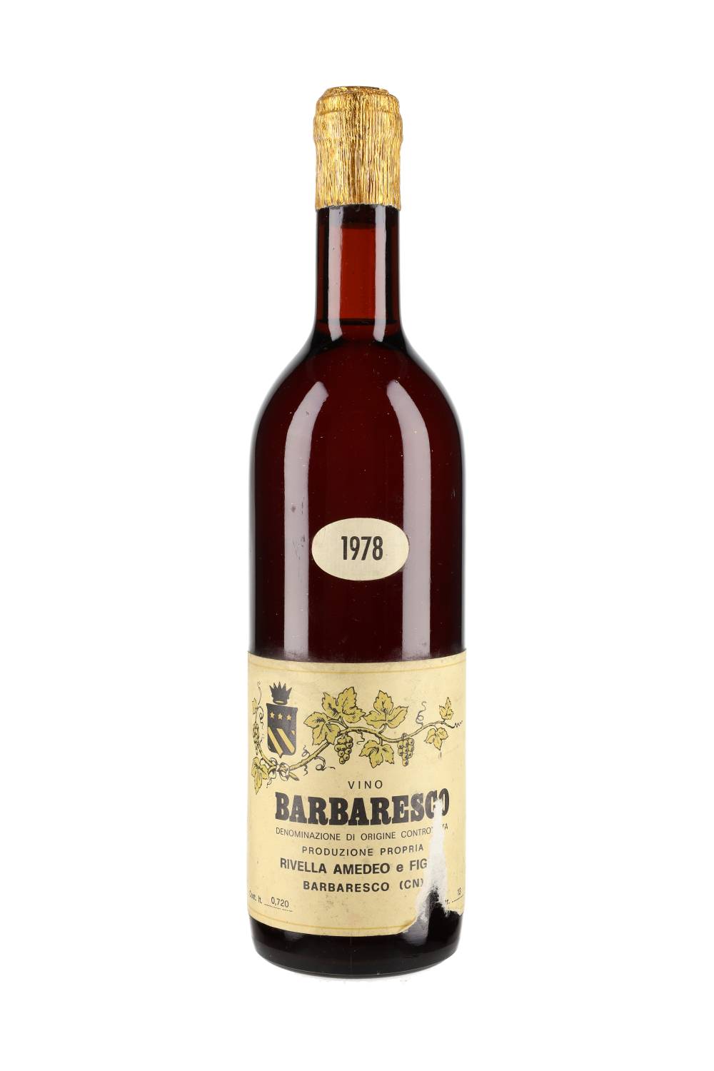 Rivella Amedeo e Figli Barbaresco 1978