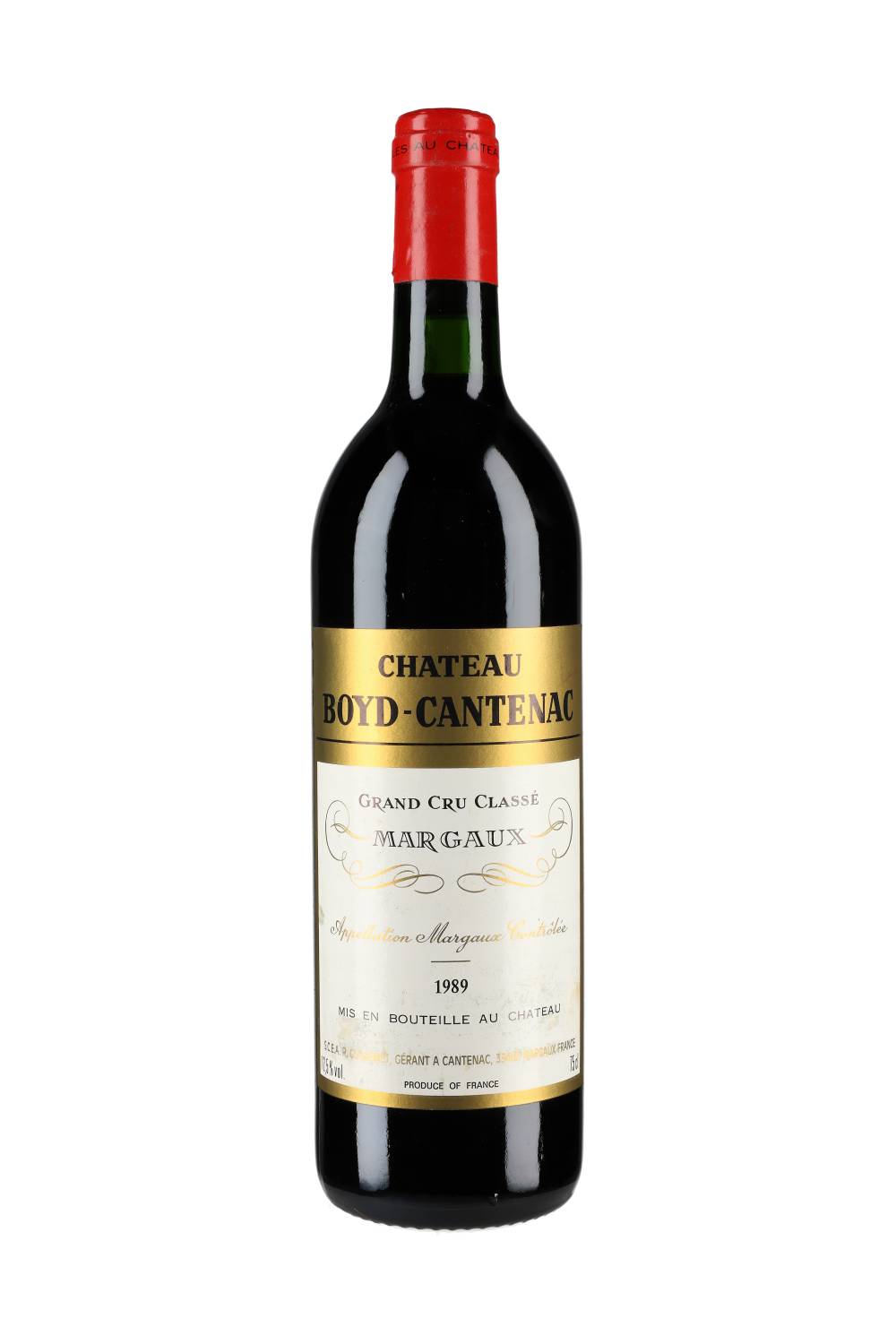 Château Boyd-Cantenac Margaux 1989