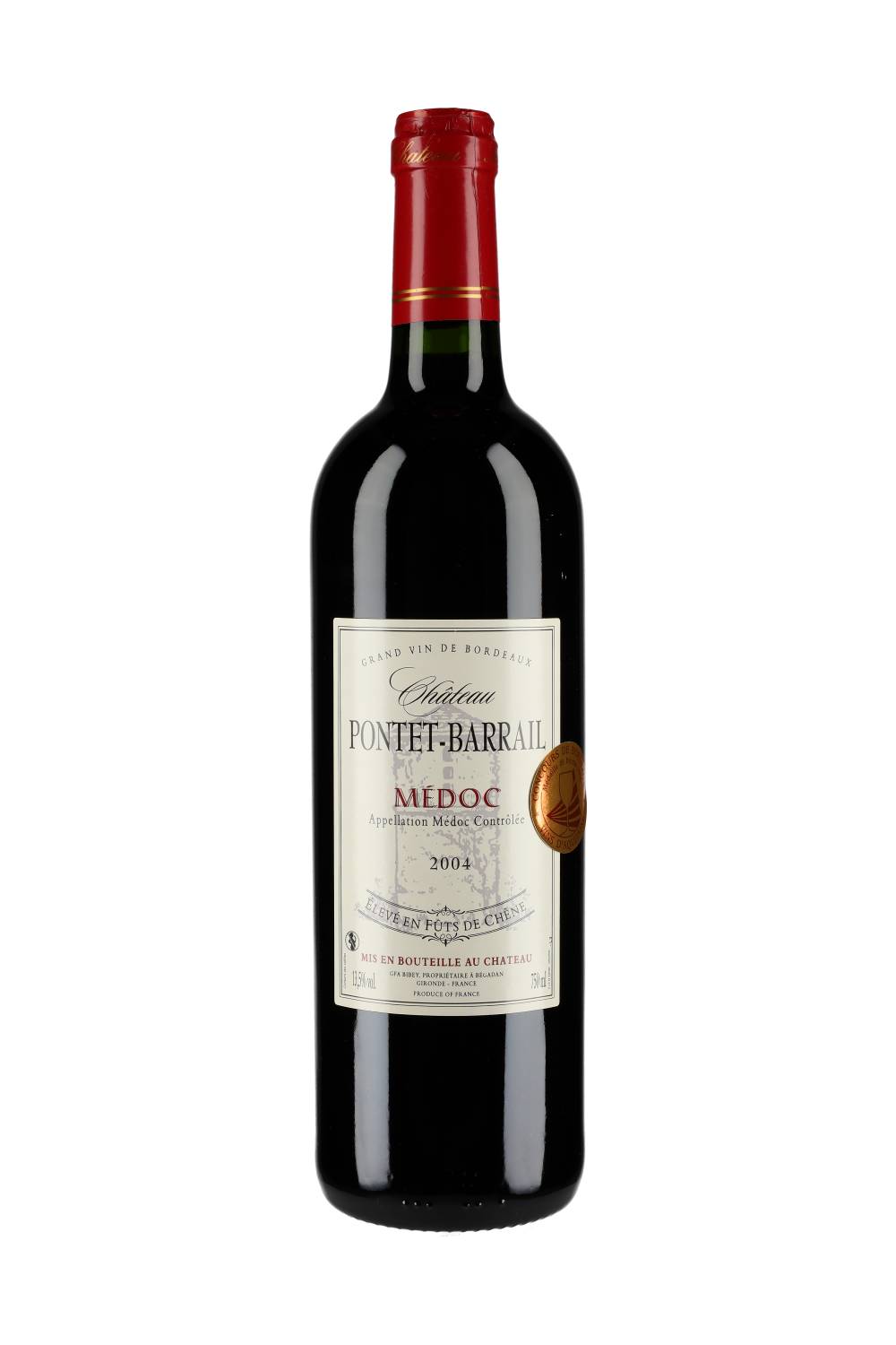 Château Pontet Barrail Médoc 2004