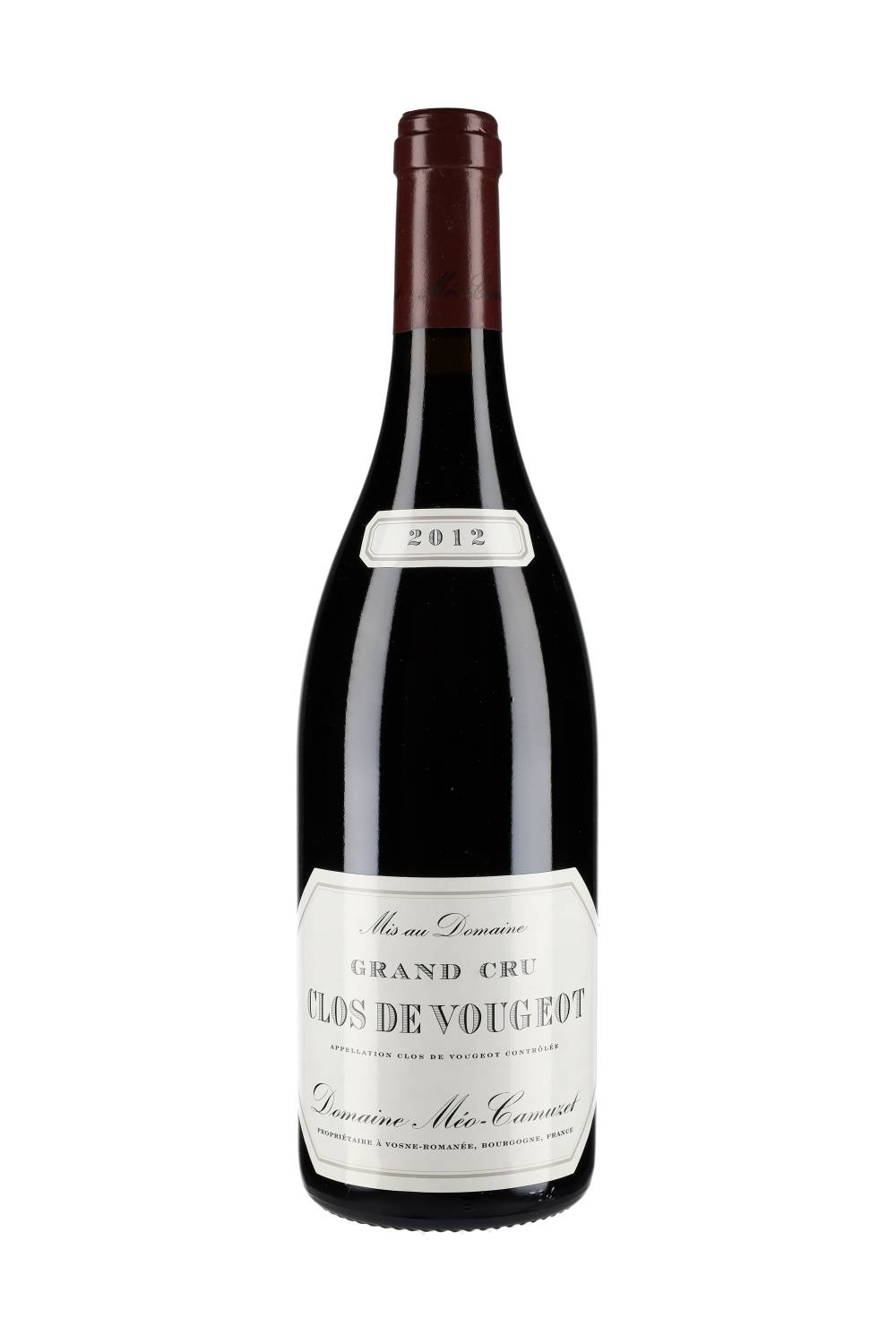 Domaine Méo-Camuzet Clos Vougeot Grand Cru 2012