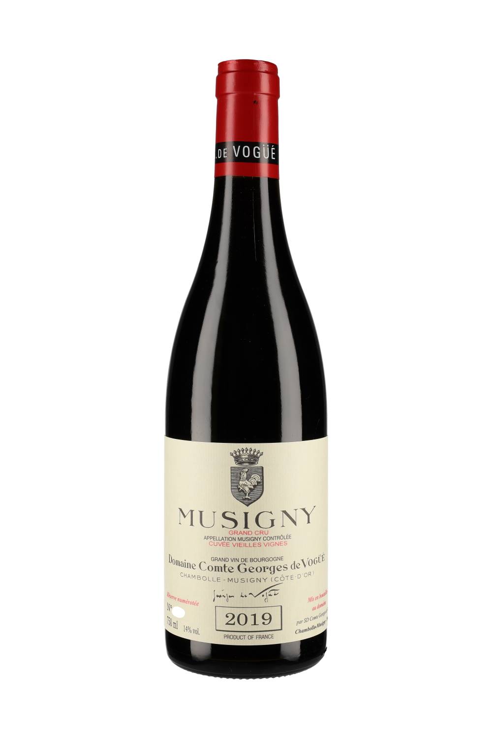 Domaine Comte Georges de Vogüé Musigny Grand Cru Vieilles Vignes 2019