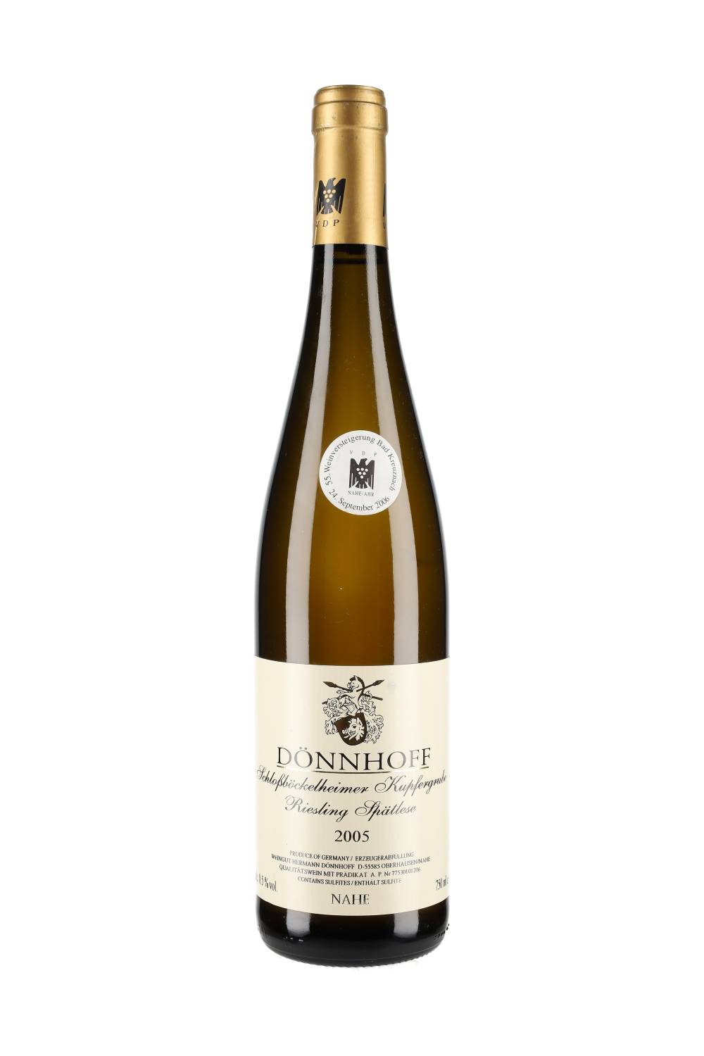 Weingut Dönnhoff Schlossböckelheimer Kupfergrube Riesling Spätlese (Versteigerungswein) 2005