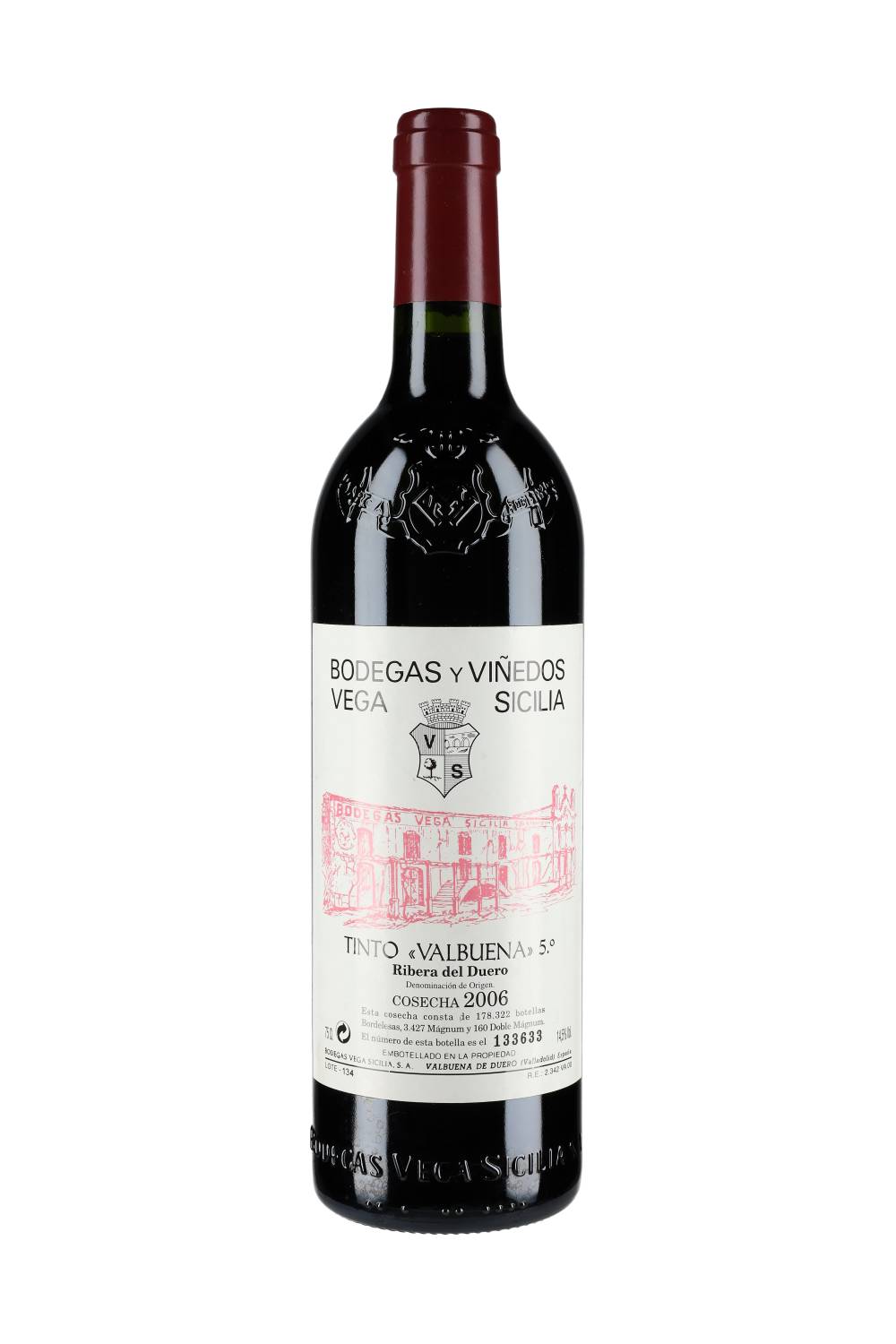 Vega Sicilia Ribera del Duero Valbuena 5° 2006