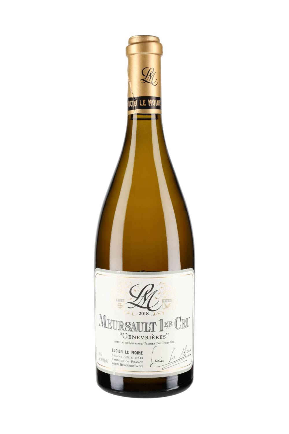 Lucien Le Moine Meursault Premier Cru 'Genevrières' 2018