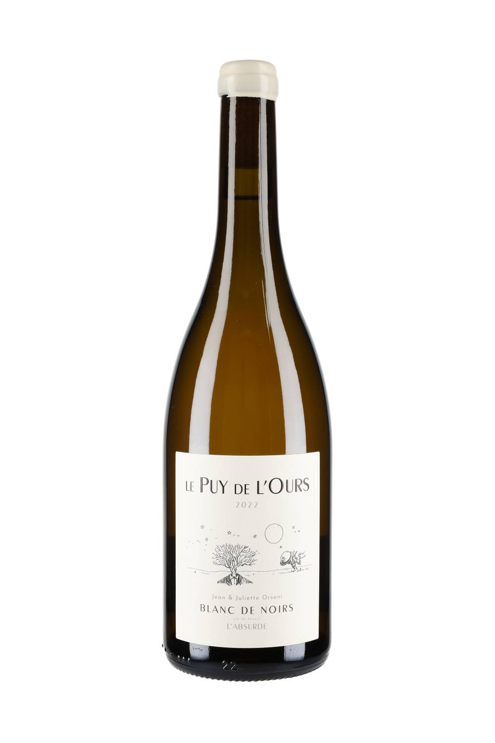 Le Puy de l'Ours l'Absurde Blanc de Noirs 2022