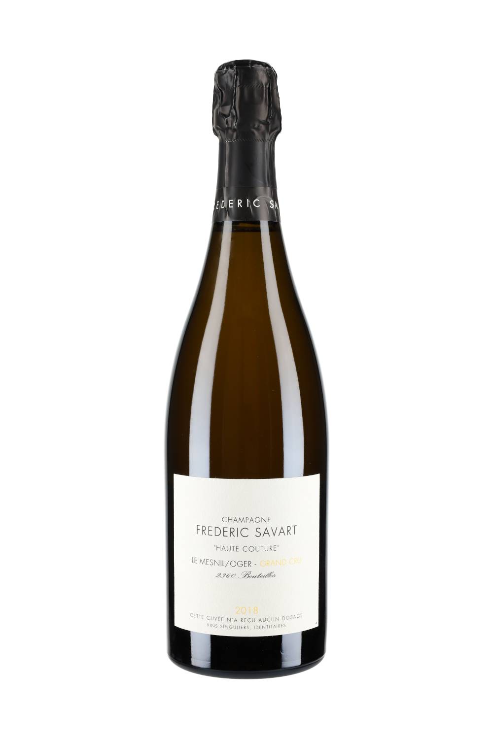 Frederic Savart Champagne Grand Cru Haute Couture Le Mesnil 2018