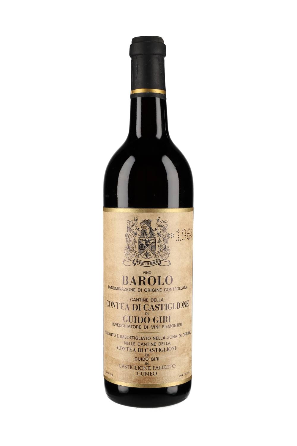 Contea di Castiglione di Guido Giri Barolo 1964