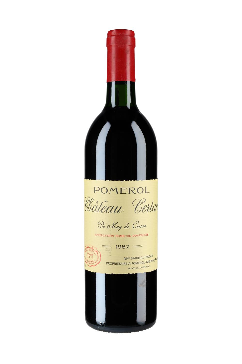 Château Certan de May Pomerol 1987