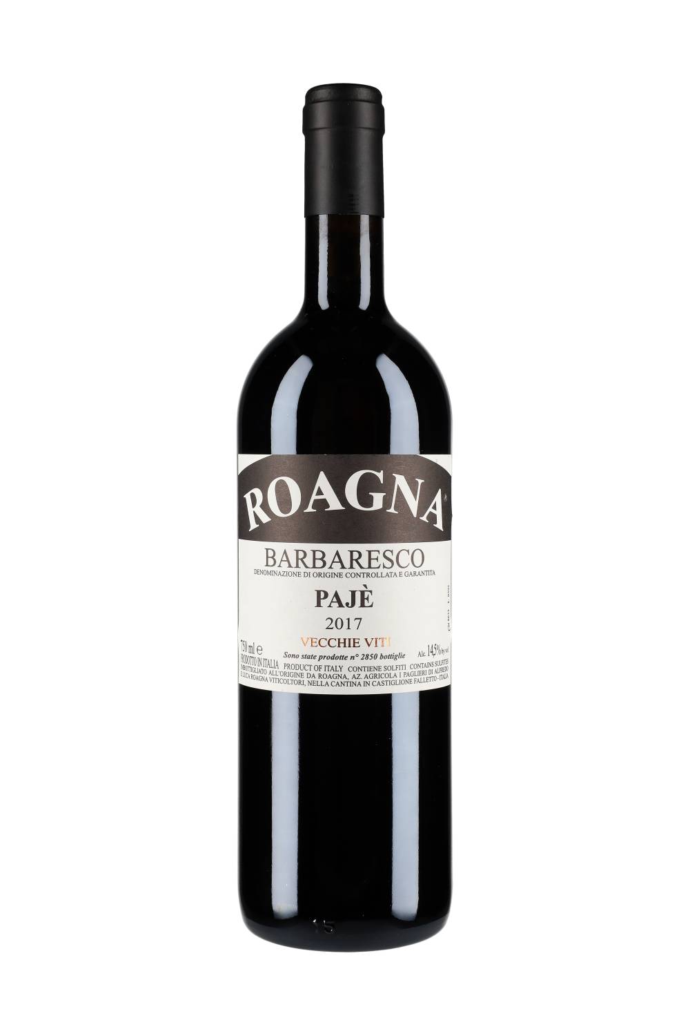 Roagna Pajè Vecchie Viti Barbaresco 2017