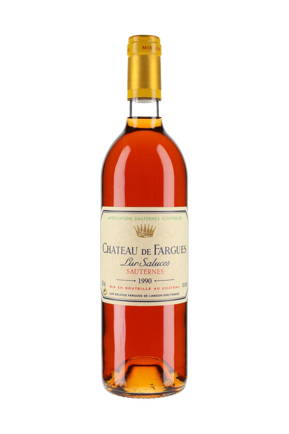 Château de Fargues Sauternes 1990