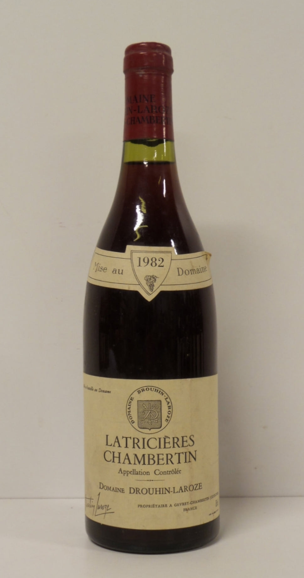 Drouhin Laroze, Latricieres Chambertin Grand Cru - 1982