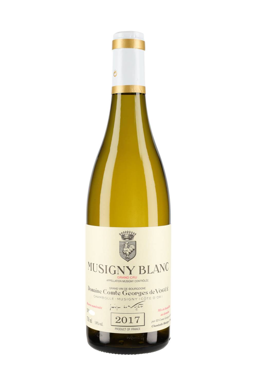 Domaine Comte Georges de Vogüé Musigny Blanc Grand Cru 2017