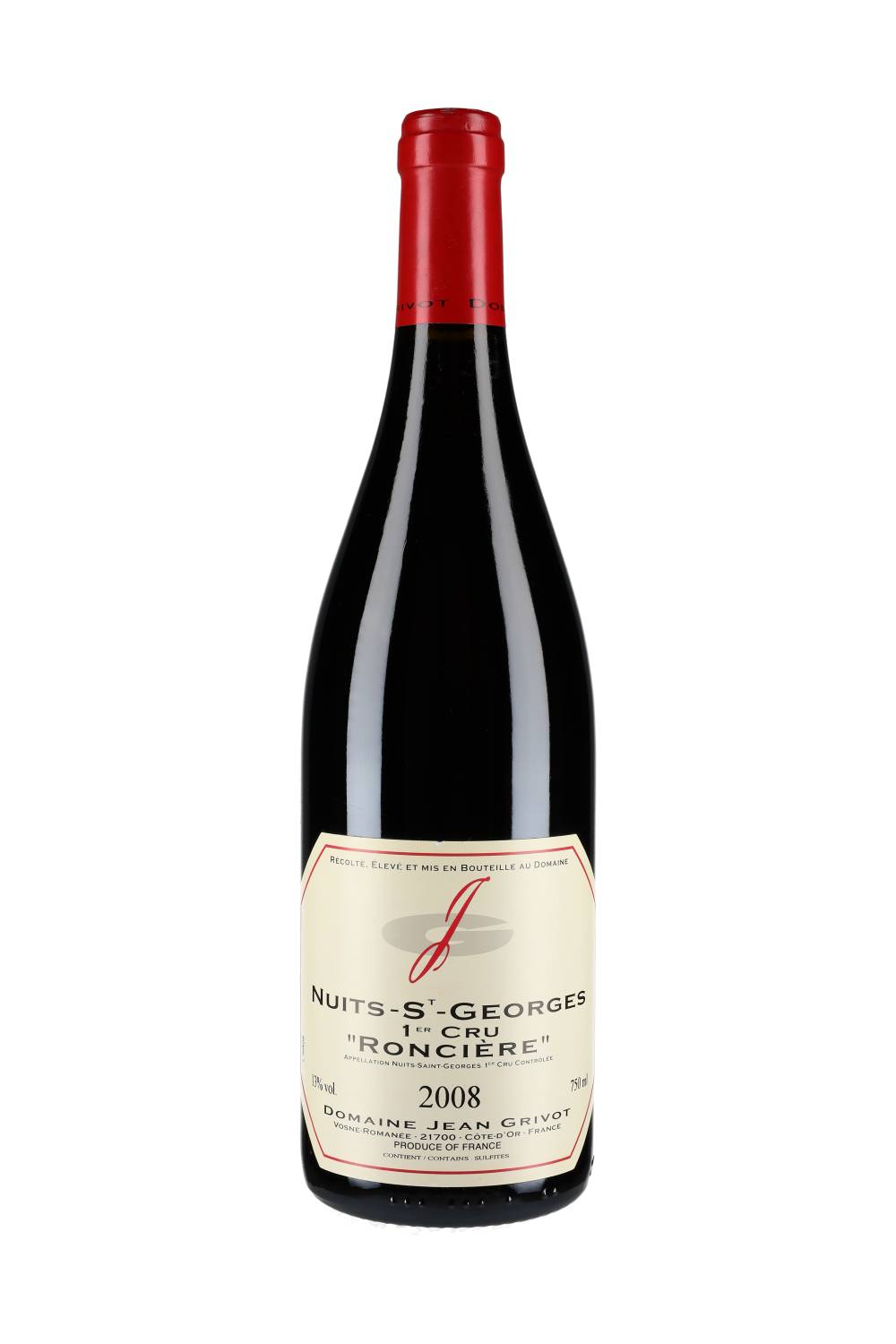 Domaine Jean Grivot Nuits-Saint-Georges Premier Cru 'Roncière' 2008