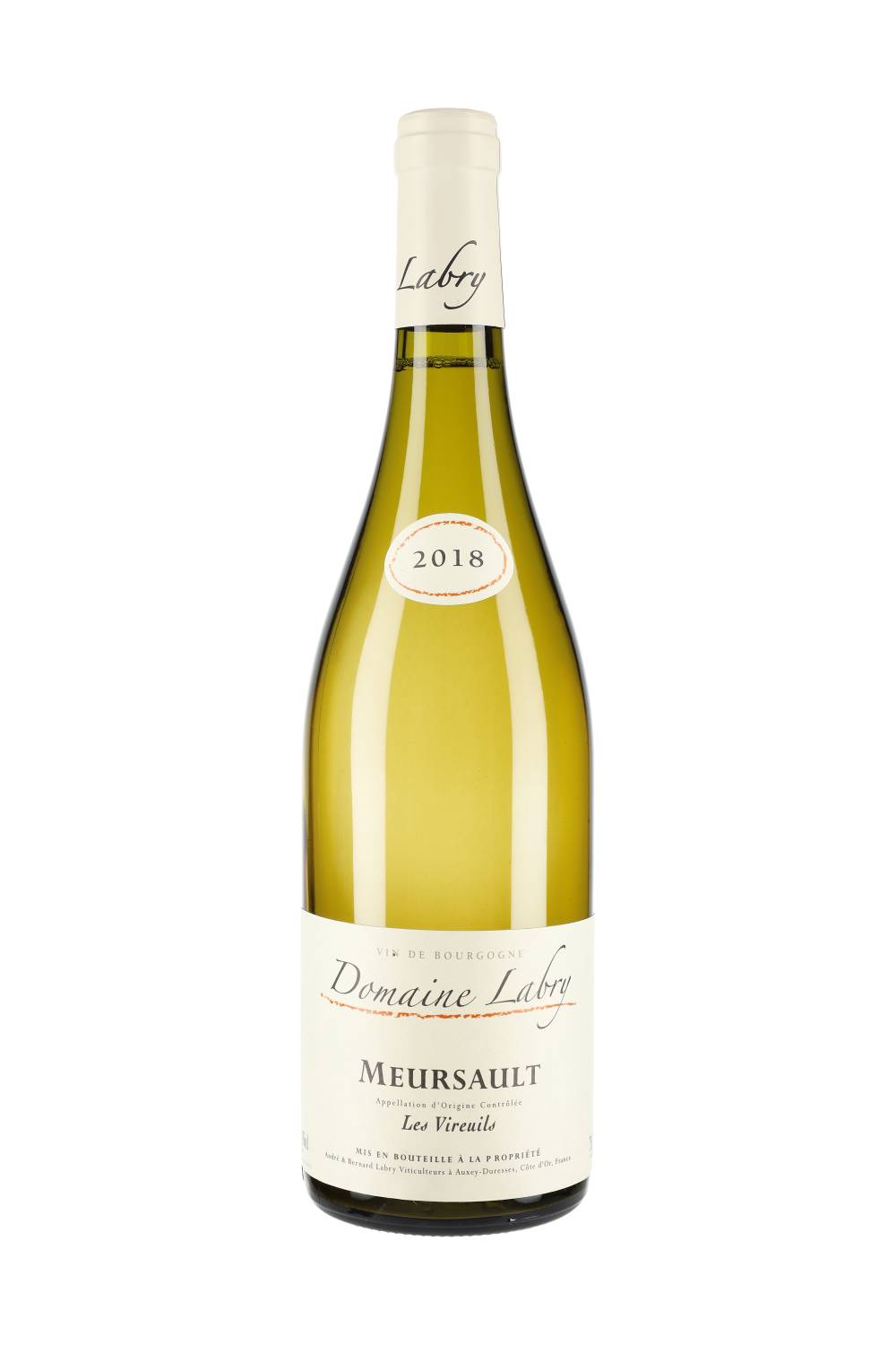 Domaine Labry Meursault Les Vireuils 2018