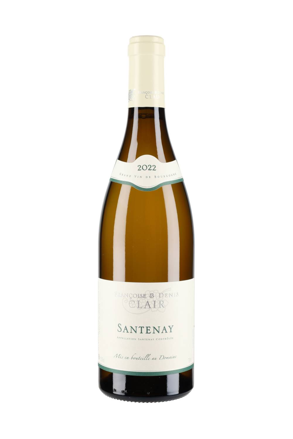 Domaine Françoise et Denis Clair Santenay Blanc 2022