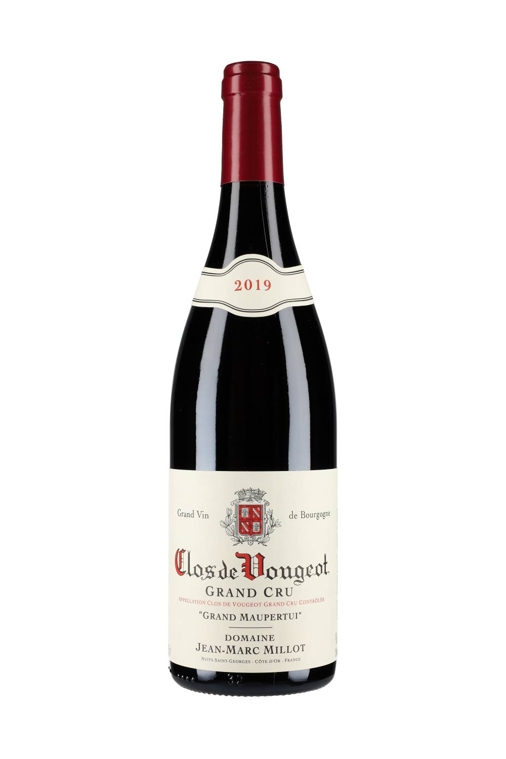 Domaine Jean-Marc Millot Clos de Vougeot Grand Cru Grand Maupertui 2019