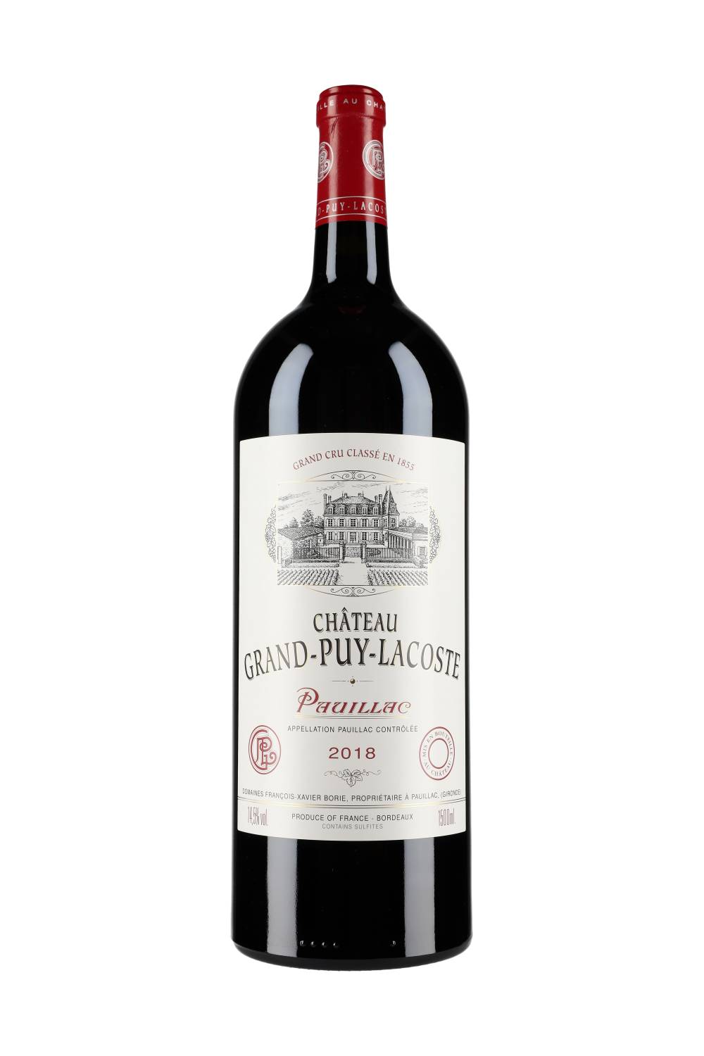 Château Grand-Puy-Lacoste Pauillac 2018 Magnum