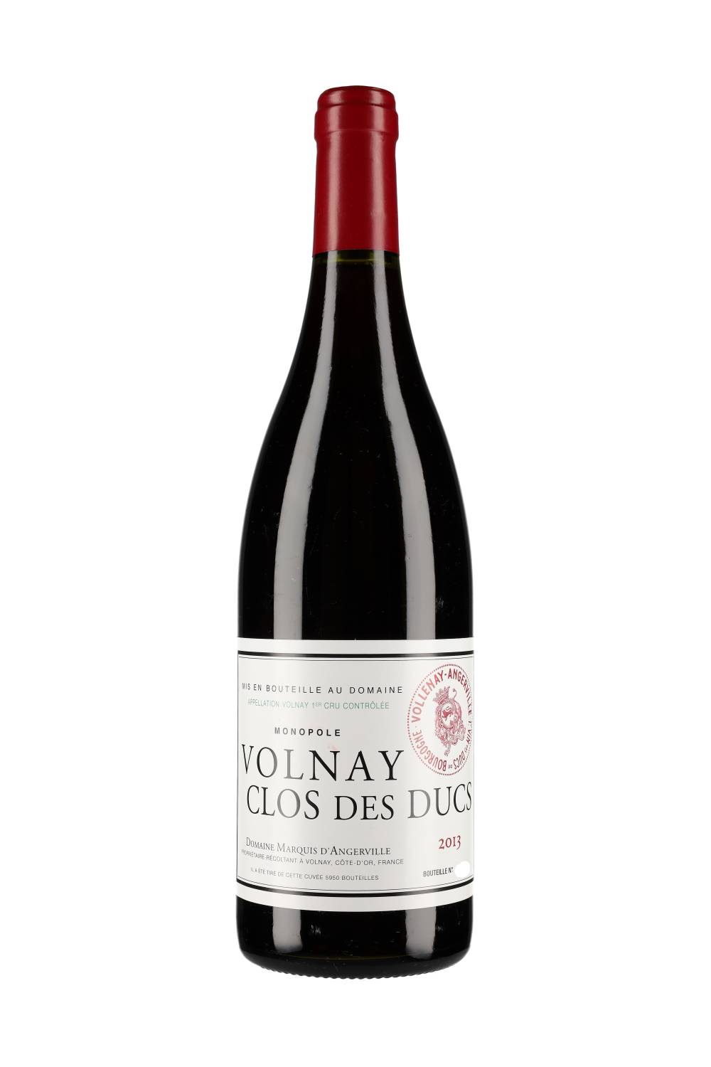 Domaine Marquis d'Angerville Volnay Premier Cru 'Clos des Ducs' 2013