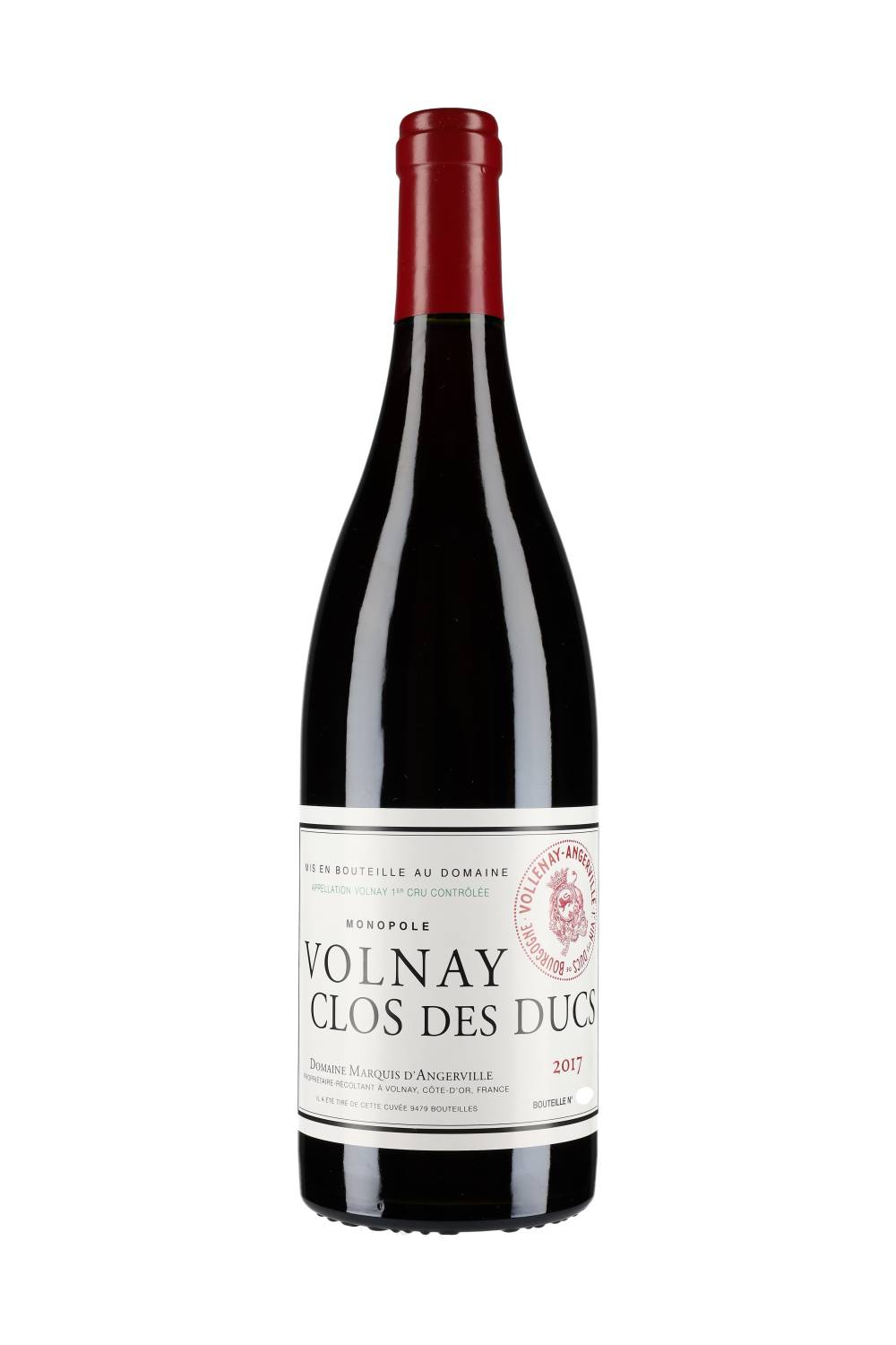 Domaine Marquis d'Angerville Volnay Premier Cru 'Clos des Ducs' 2017