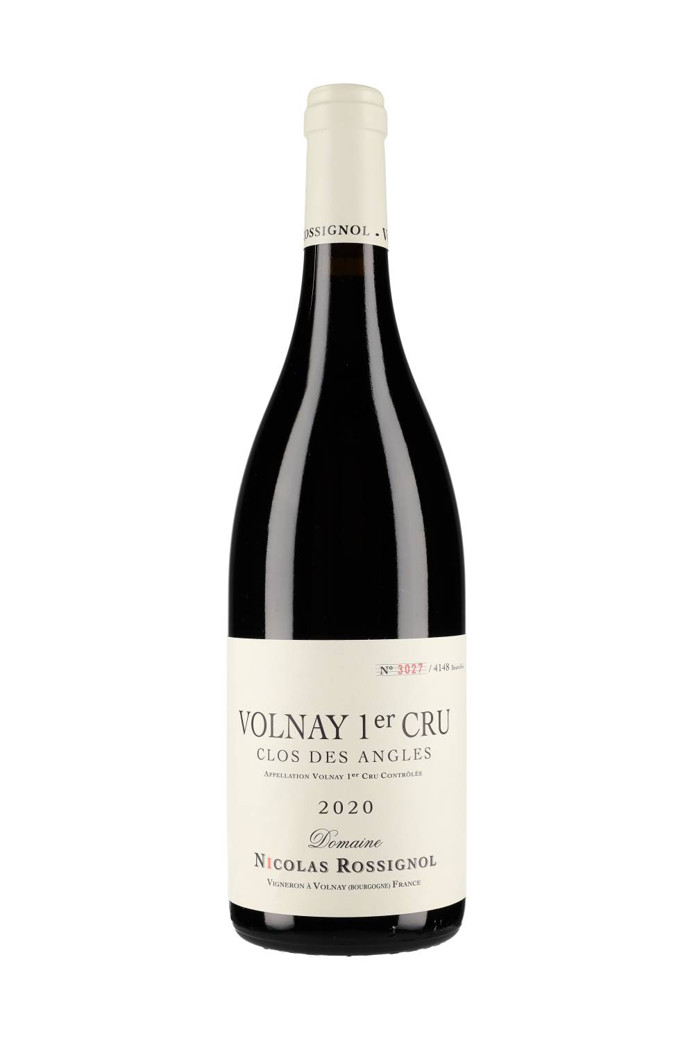 Domaine Nicolas Rossignol Volnay Premier Cru 'Clos des Angles' 2020