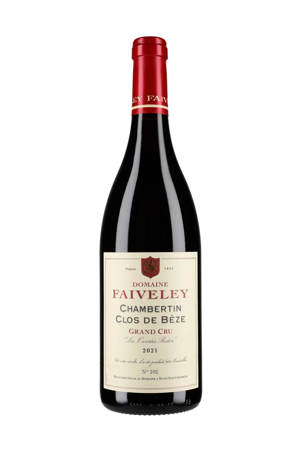 Domaine Faiveley Chambertin-Clos de Bèze Grand Cru Les Ouvrées Rodin 2021