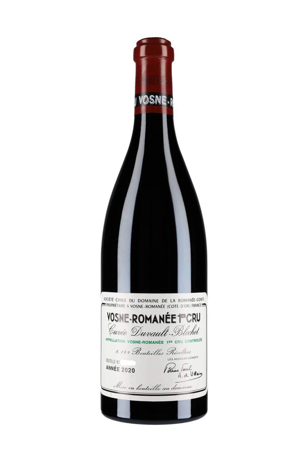 Domaine de la Romanée-Conti Vosne-Romanée Premier Cru Cuvée Duvault Blochet 2020