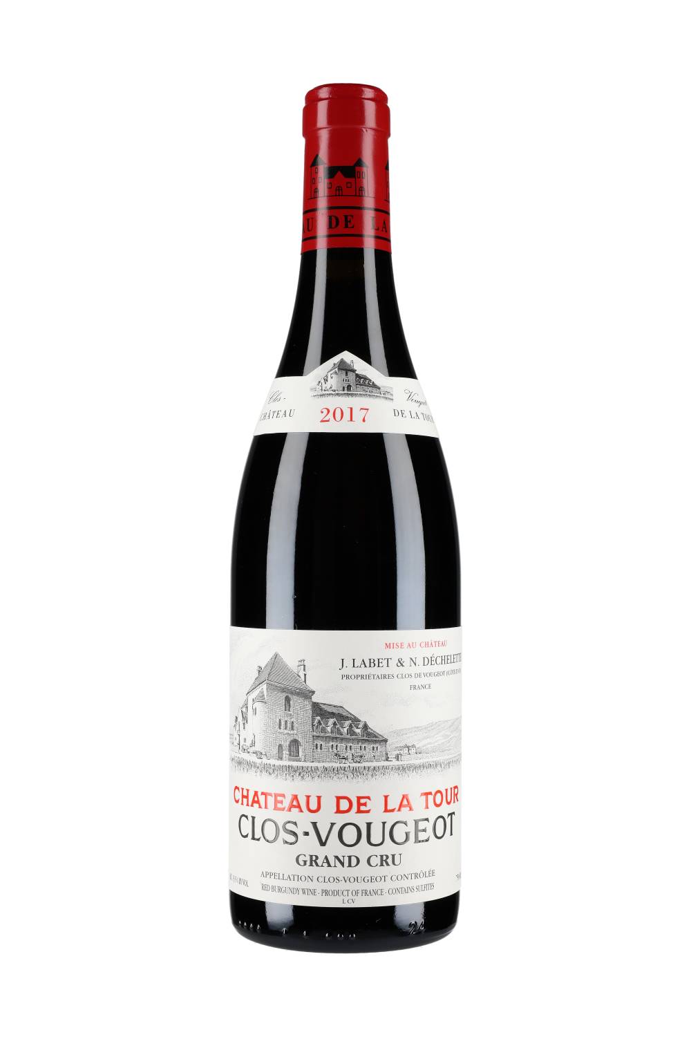 Château de La Tour Labet et Dechelette Clos Vougeot Grand Cru 2017