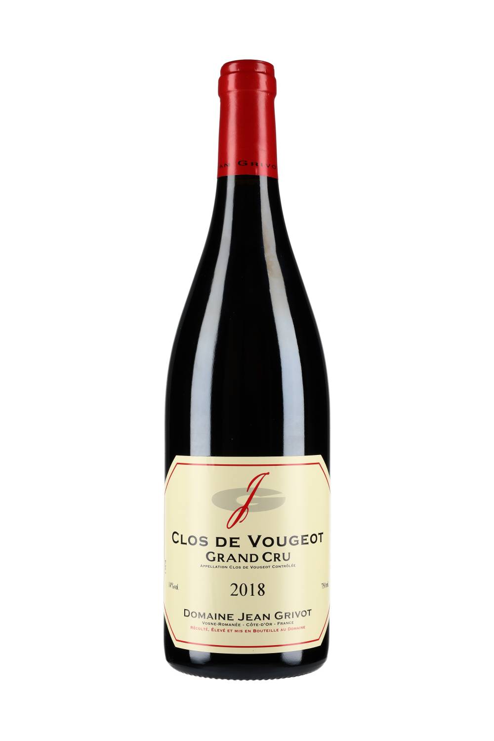 Domaine Jean Grivot Clos Vougeot Grand Cru 2018