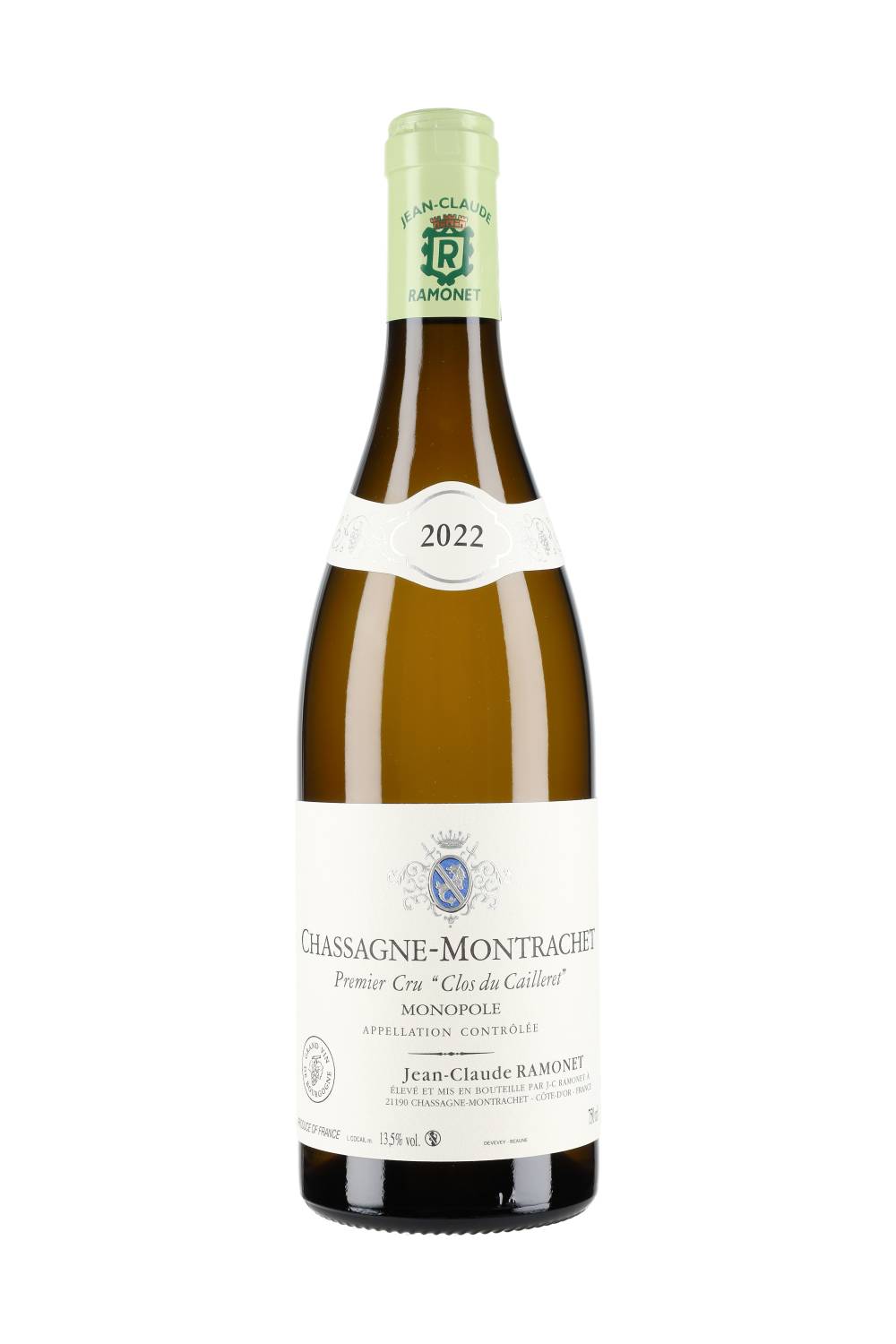 Domaine Ramonet Chassagne-Montrachet Premier Cru 'Clos du Cailleret' 2022