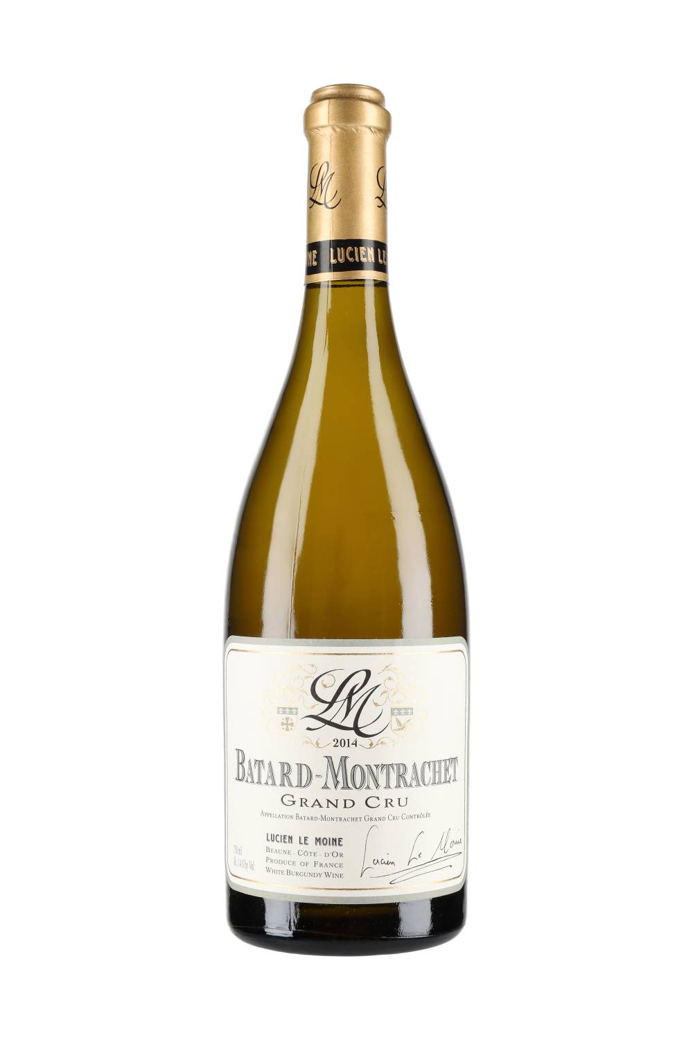 Lucien Le Moine Bâtard-Montrachet Grand Cru 2014