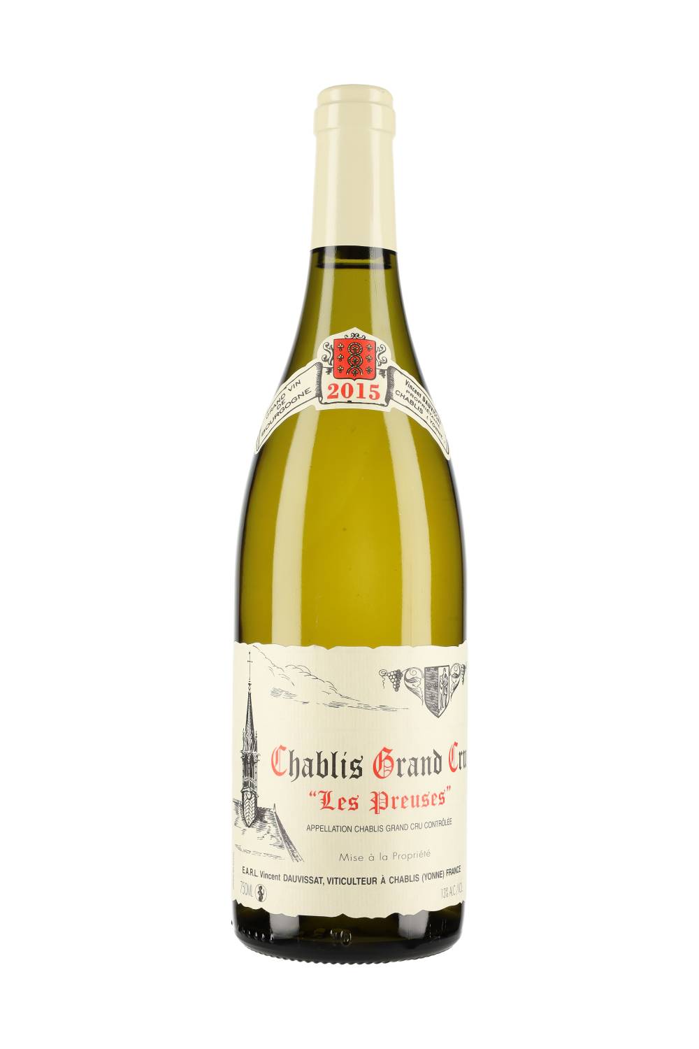 Domaine Vincent Dauvissat Chablis Grand Cru 'Les Preuses' 2015