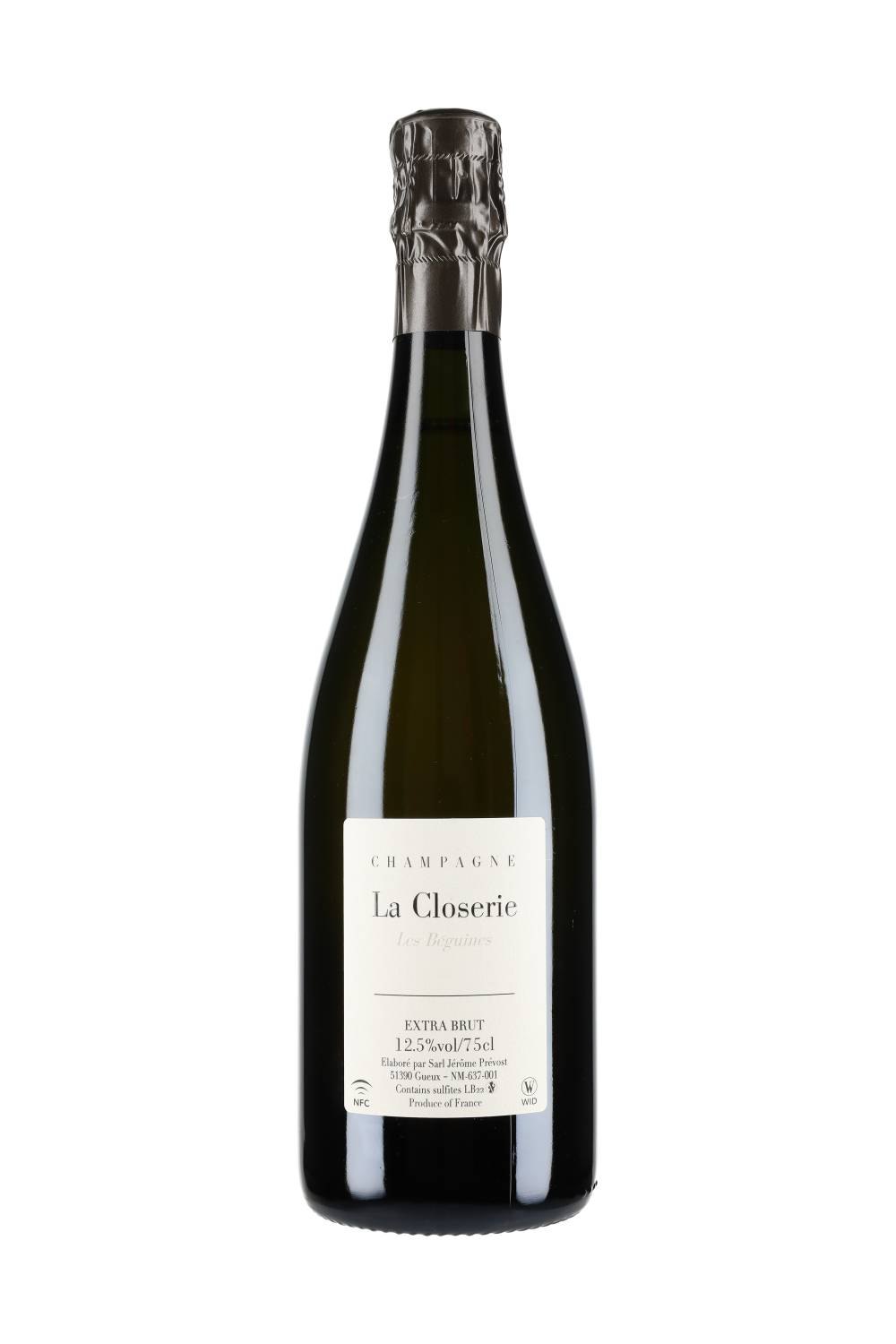 Jérôme Prévost La Closerie Les Beguines Extra-Brut LB22