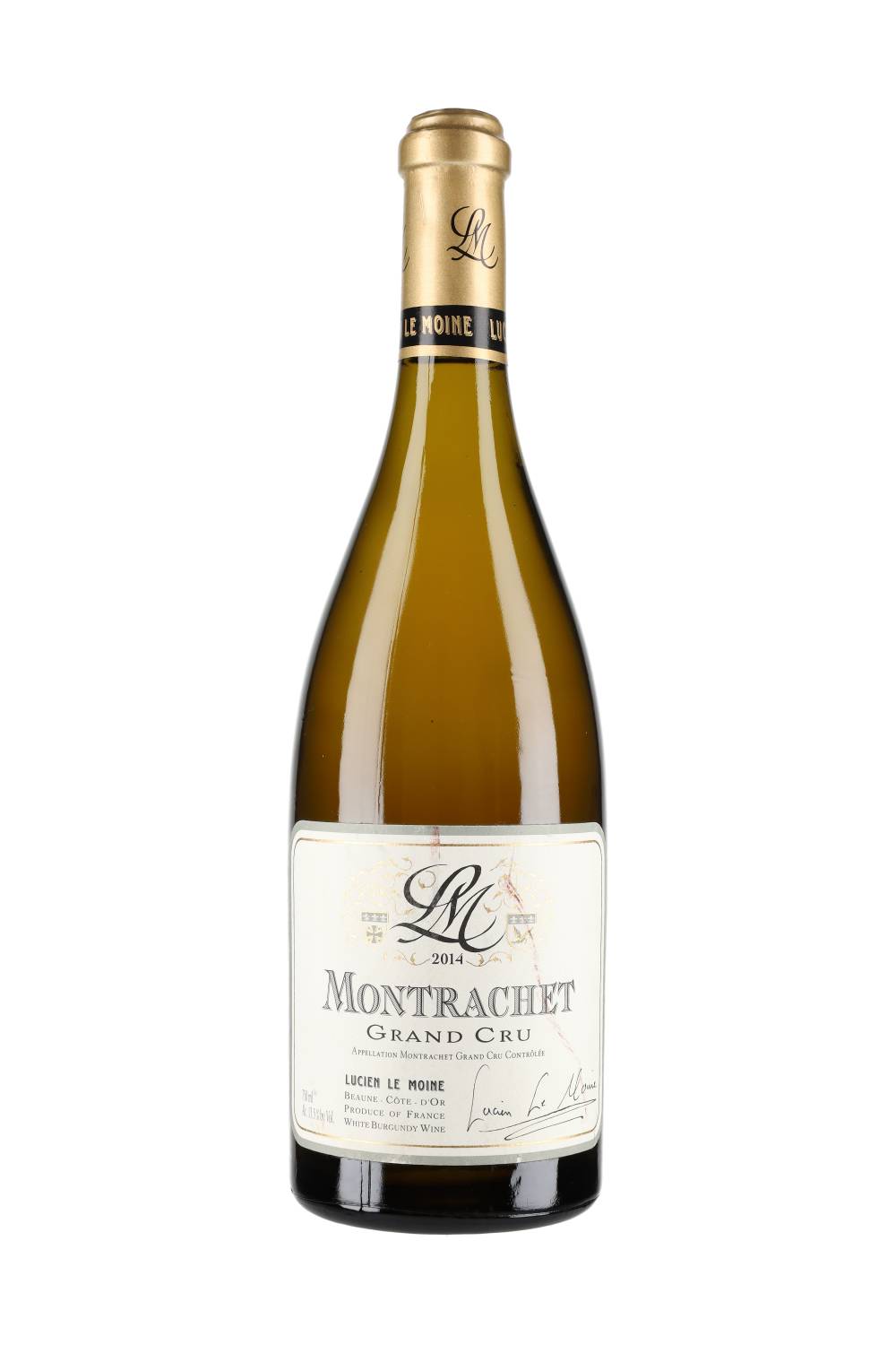 Lucien Le Moine Montrachet Grand Cru 2014 SSL