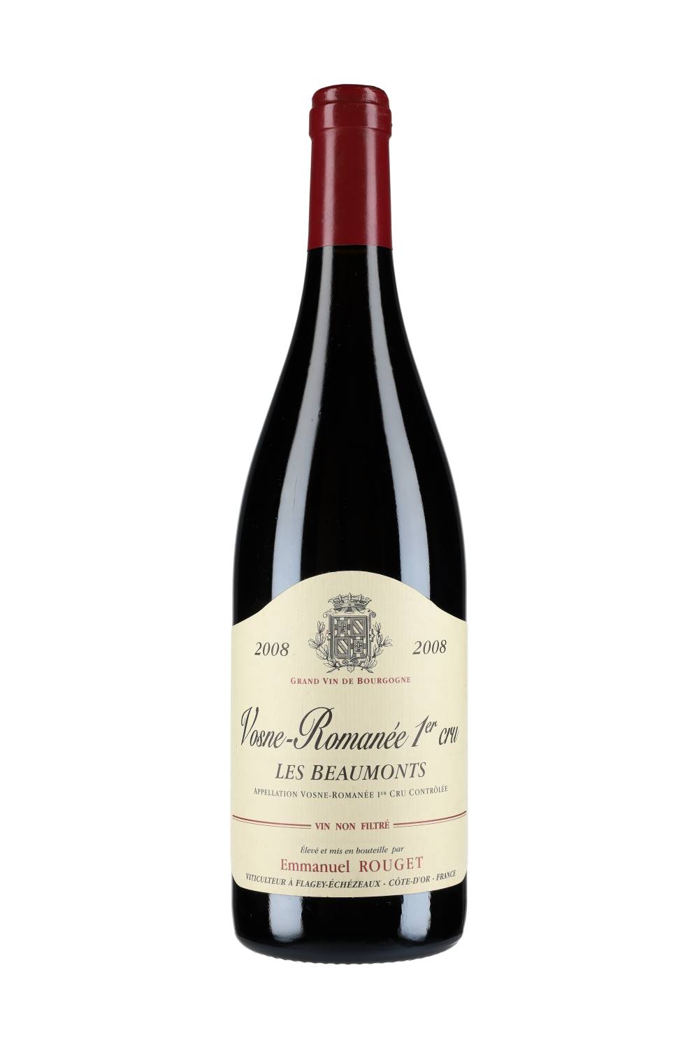 Domaine Emmanuel Rouget Vosne-Romanée Premier Cru 'Les Beaumonts' 2008