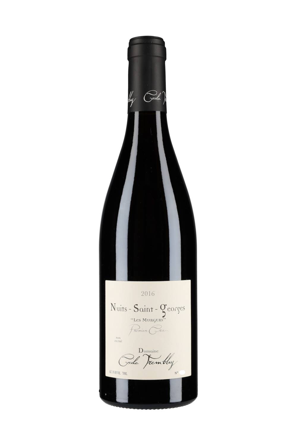 Domaine Cécile Tremblay Nuits-Saint-Georges Premier Cru 'Les Murgers' 2016