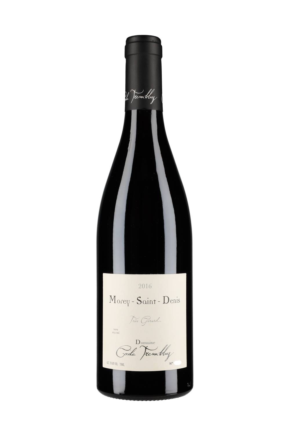 Domaine Cécile Tremblay Morey-Saint-Denis Tres Girard 2016