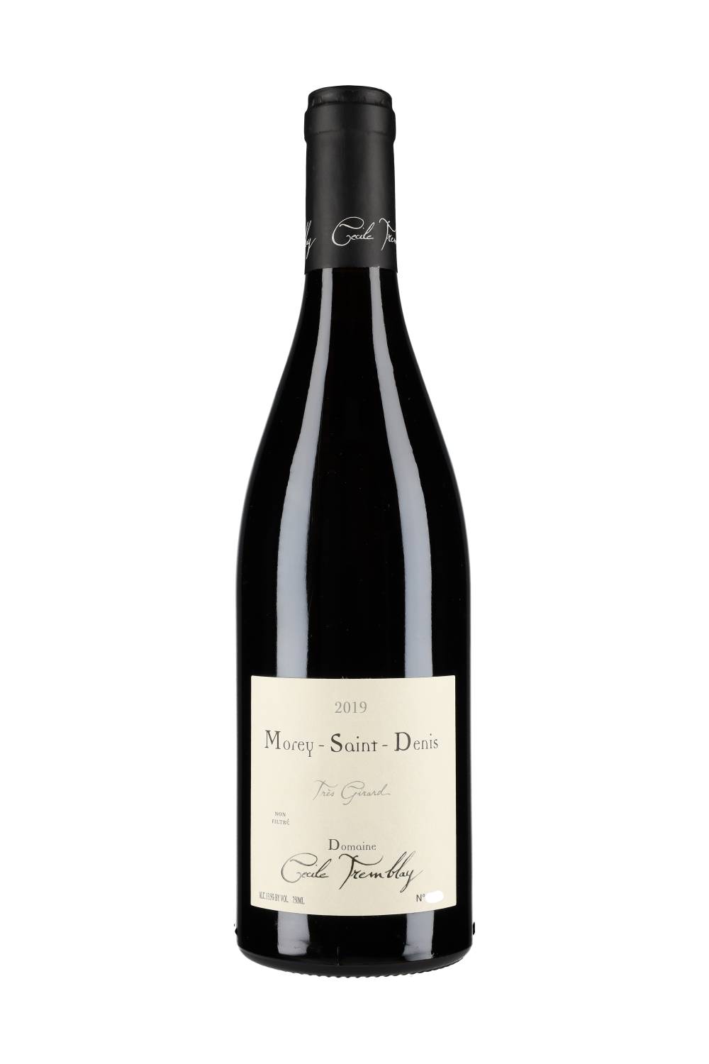 Domaine Cécile Tremblay Morey-Saint-Denis Tres Girard 2019