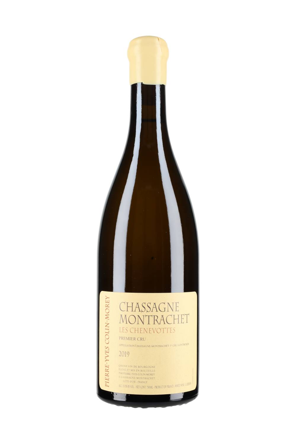 Domaine Pierre-Yves Colin-Morey Chassagne-Montrachet Premier Cru 'Les Chenevottes' 2019