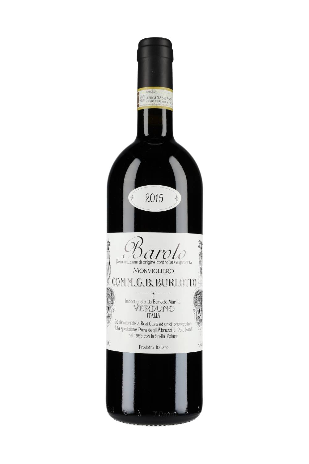 Comm. G.B. Burlotto Barolo Vigneto Monvigliero 2015