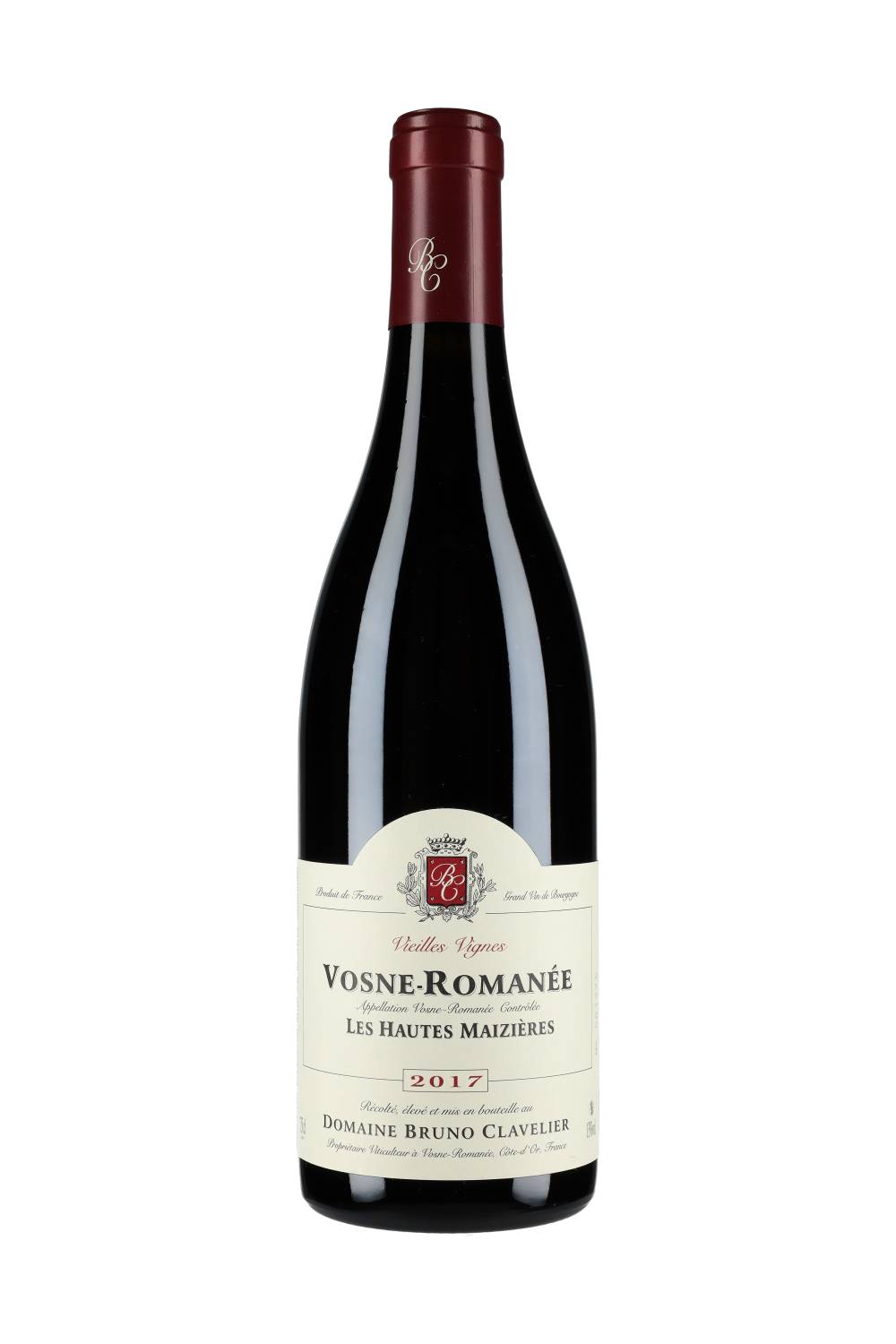 Domaine Bruno Clavelier Vosne-Romanée Les Haut Mazières Vieilles Vignes 2017
