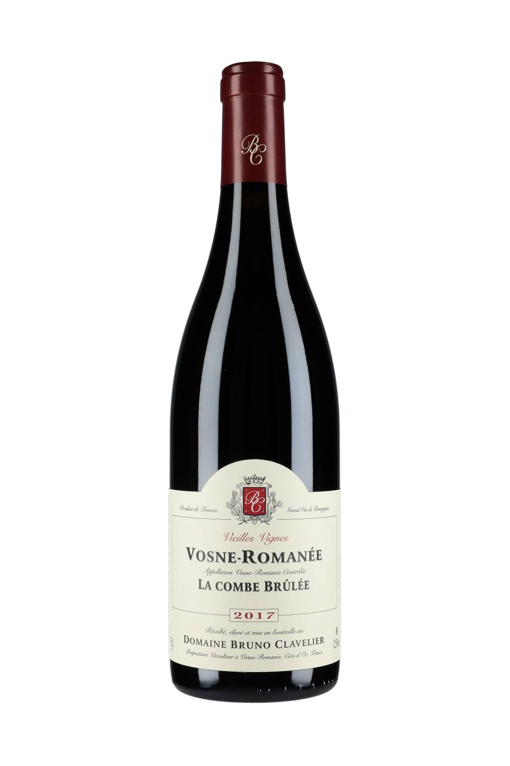 Domaine Bruno Clavelier Vosne-Romanée La Combe Brûlée Vieilles Vignes 2017