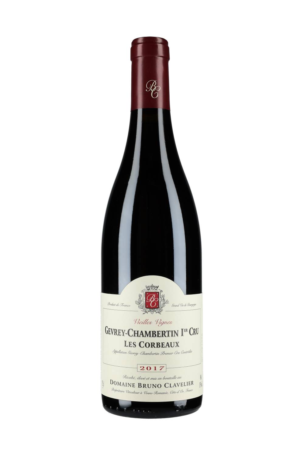 Domaine Bruno Clavelier Gevrey-Chambertin Premier Cru 'Les Corbeaux' Vieilles Vignes 2017