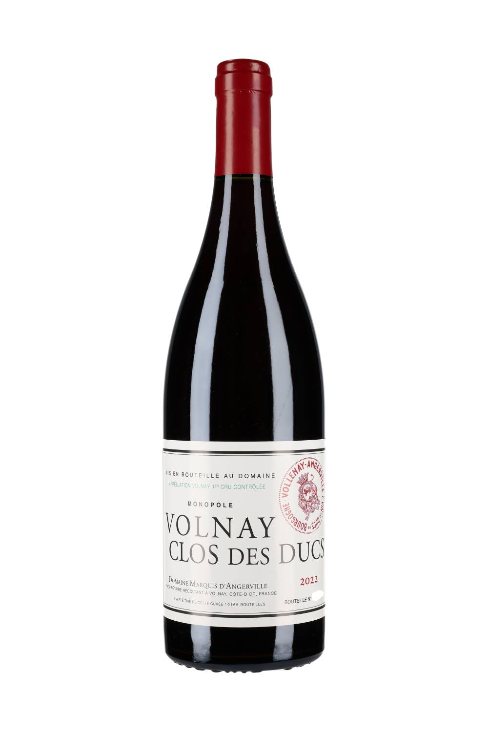 Domaine Marquis d'Angerville Volnay Premier Cru 'Clos des Ducs' 2022