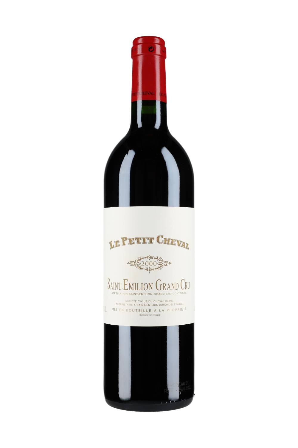 Château Cheval Blanc Le Petit Cheval Saint-Émilion 2000