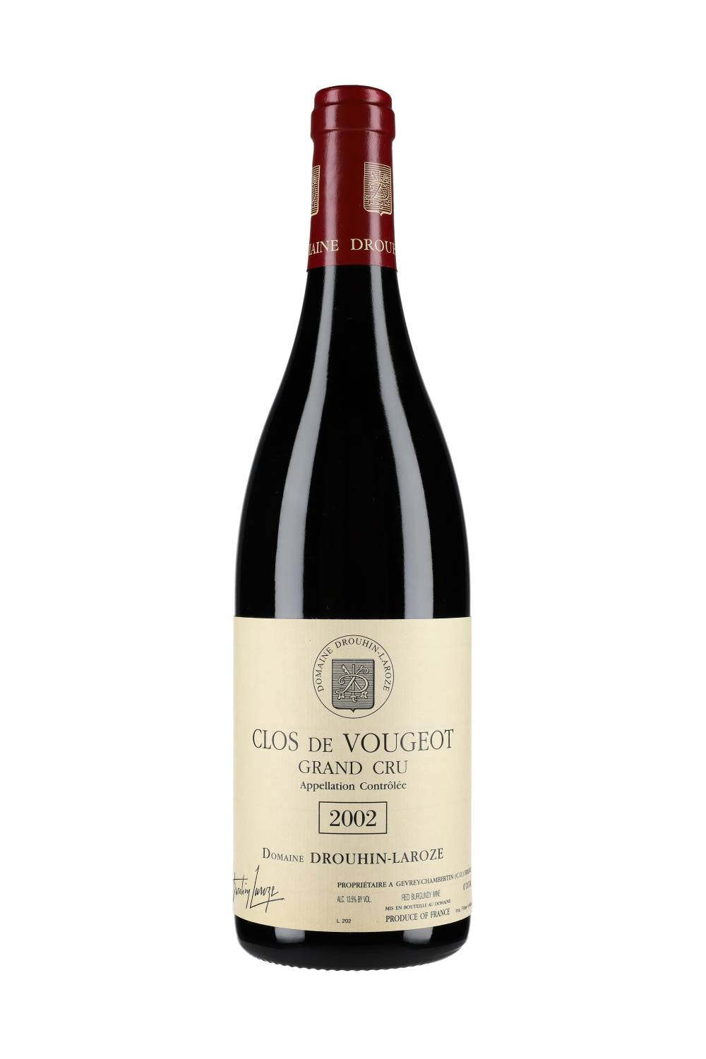 Drouhin Laroze Clos Vougeot Grand Cru 2002